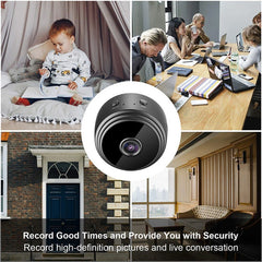 A9 HD Mini with Night Vision Wifi Camera 1080P Surveillance