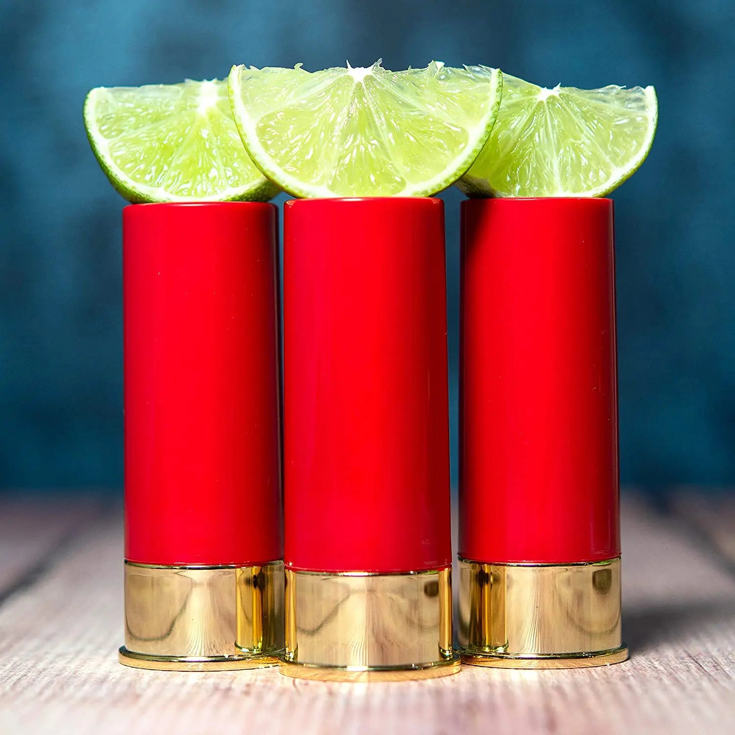 Christmas 12 Gauge Shotgun Shell Shot Glasses Set of 4 Funny Gun Hunting Shooting Outdoor Father's Day Dad Novelty Gift Drinking