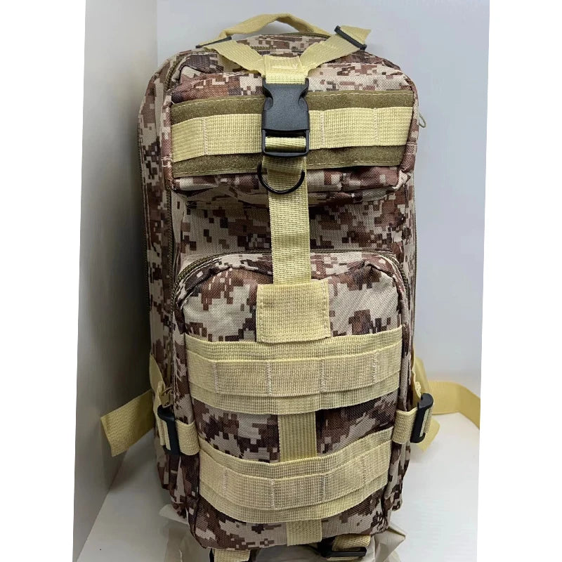 Classic Tactical Backpack Travel Sports Camouflage Bag Outdoor Climbing Hunting Backpack Fishing Hiking Nylon 3P Pack Bag