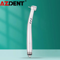 Dental Handpiece LED High Speed Ceramic Bearing Push Button Standard Head 4 Spray Stainless JD008A1-SP M4/B2 Ceramic Rotor A