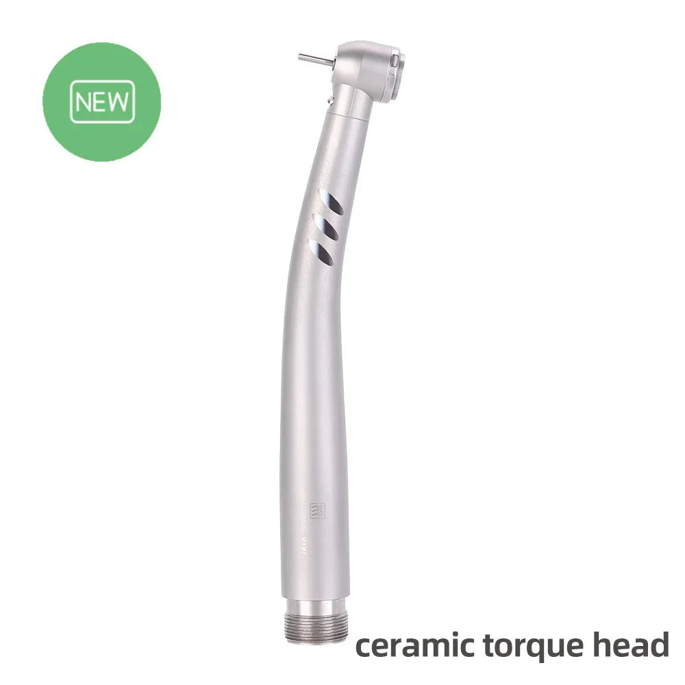 Dental Handpiece LED High Speed Ceramic Bearing Push Button Standard Head 4 Spray Stainless JD008A1-SP M4/B2 Ceramic Rotor A