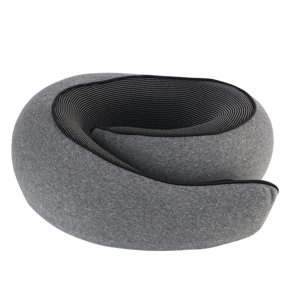 Portable U-shaped Pillow Memory Foam Snail Pillow Soft Noon Break Sleep Pillows Travel Neck Support Travel Neck Pillow