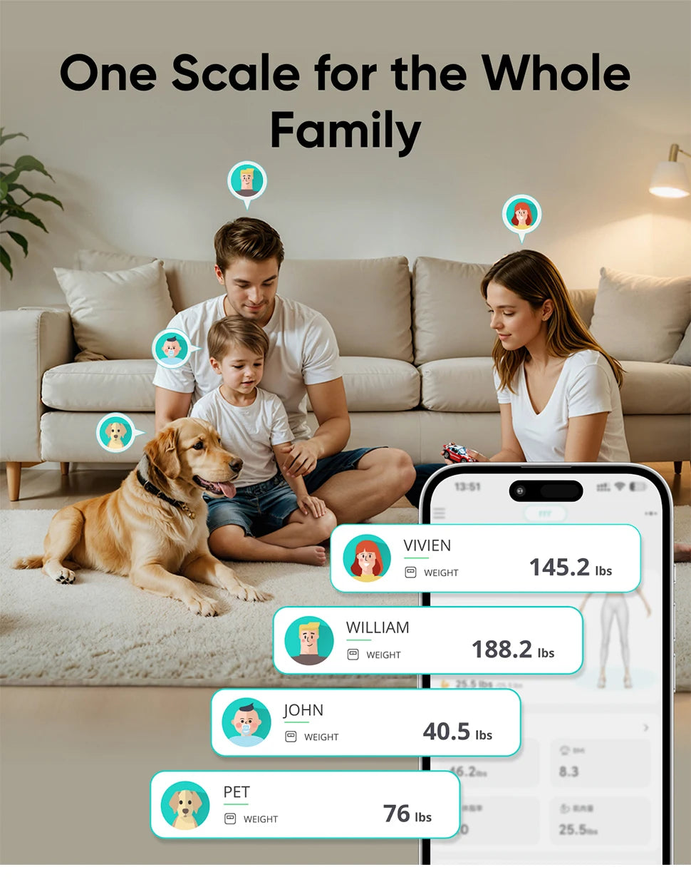 eufy Smart Scale C20 Digital Bathroom Body Fat Scale With Larger TFT Screen All-In-One Display for Offline Use Scale