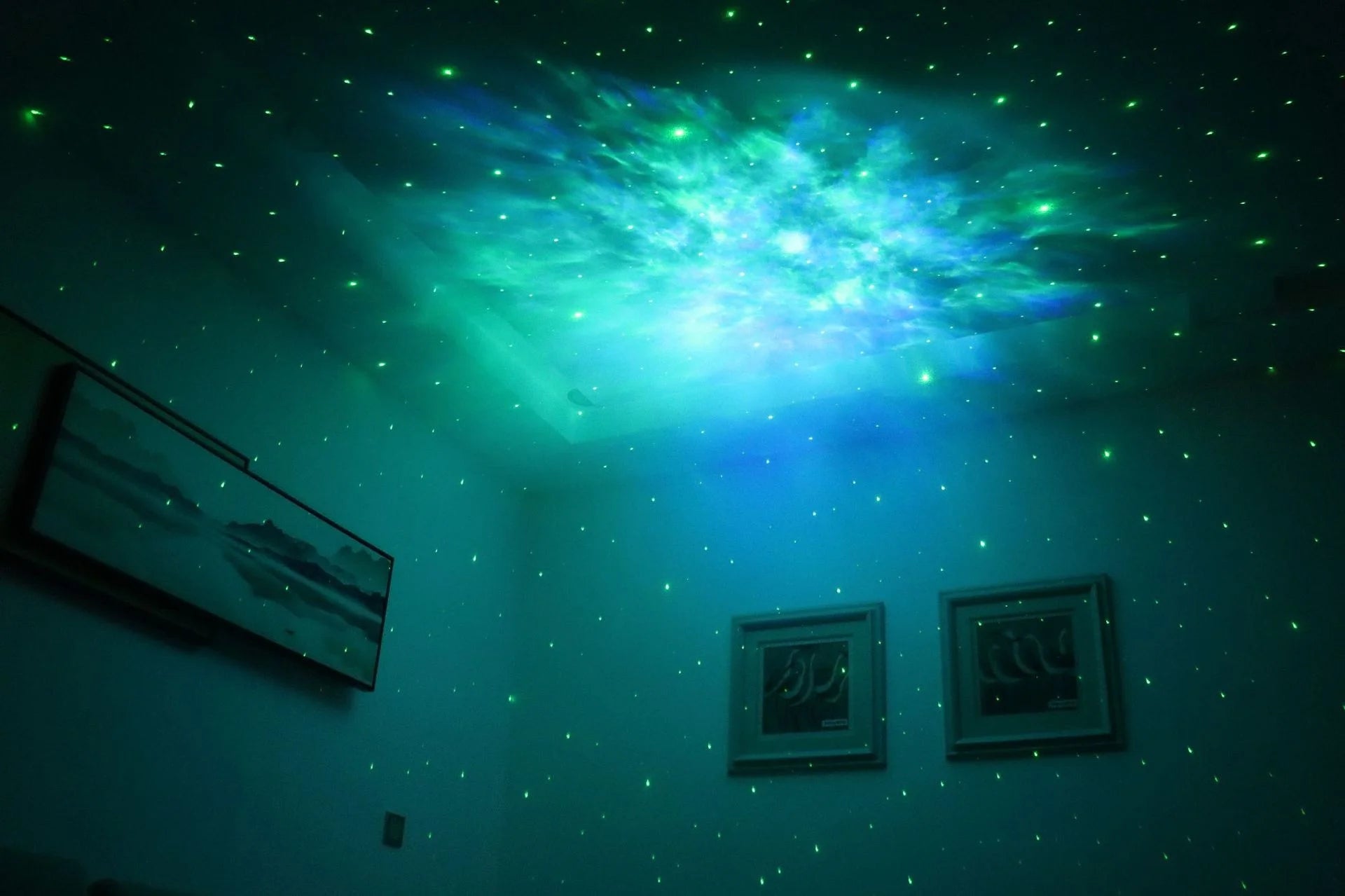 Galaxy Star Projector LED Night Light Starry Sky Astronaut Porjectors Lamp For Decoration Bedroom Home Decorative