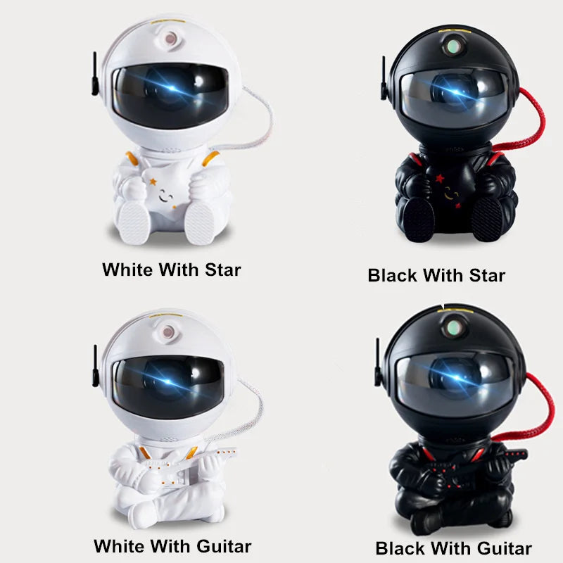 Galaxy Star Projector LED Night Light Starry Sky Astronaut Porjectors Lamp For Decoration Bedroom Home Decorative