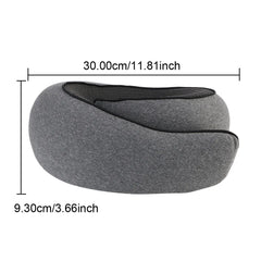 Portable U-shaped Pillow Memory Foam Snail Pillow Soft Noon Break Sleep Pillows Travel Neck Support Travel Neck Pillow